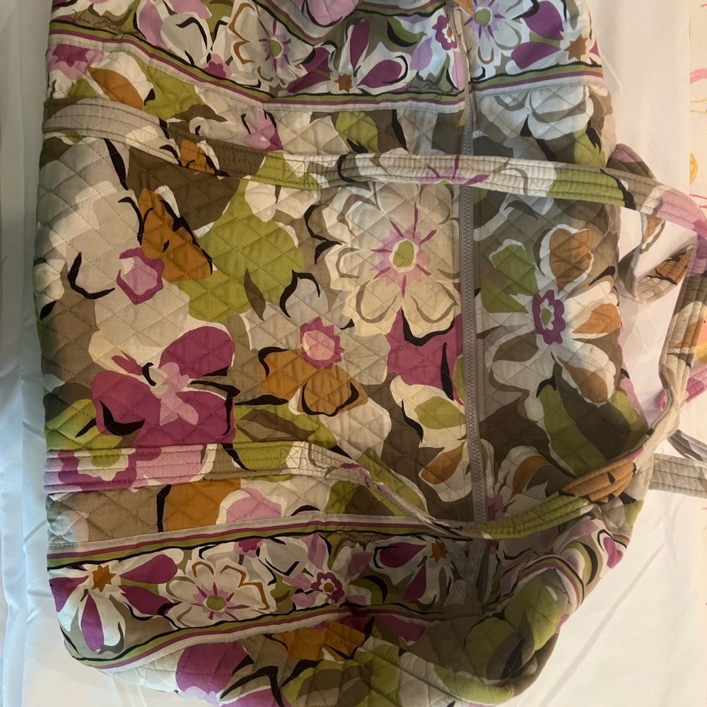 Vera Bradley Quilted Duffle Tote Bag